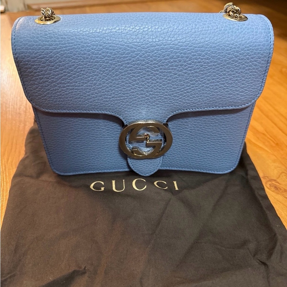Gucci Light Blue Crossbody Bag